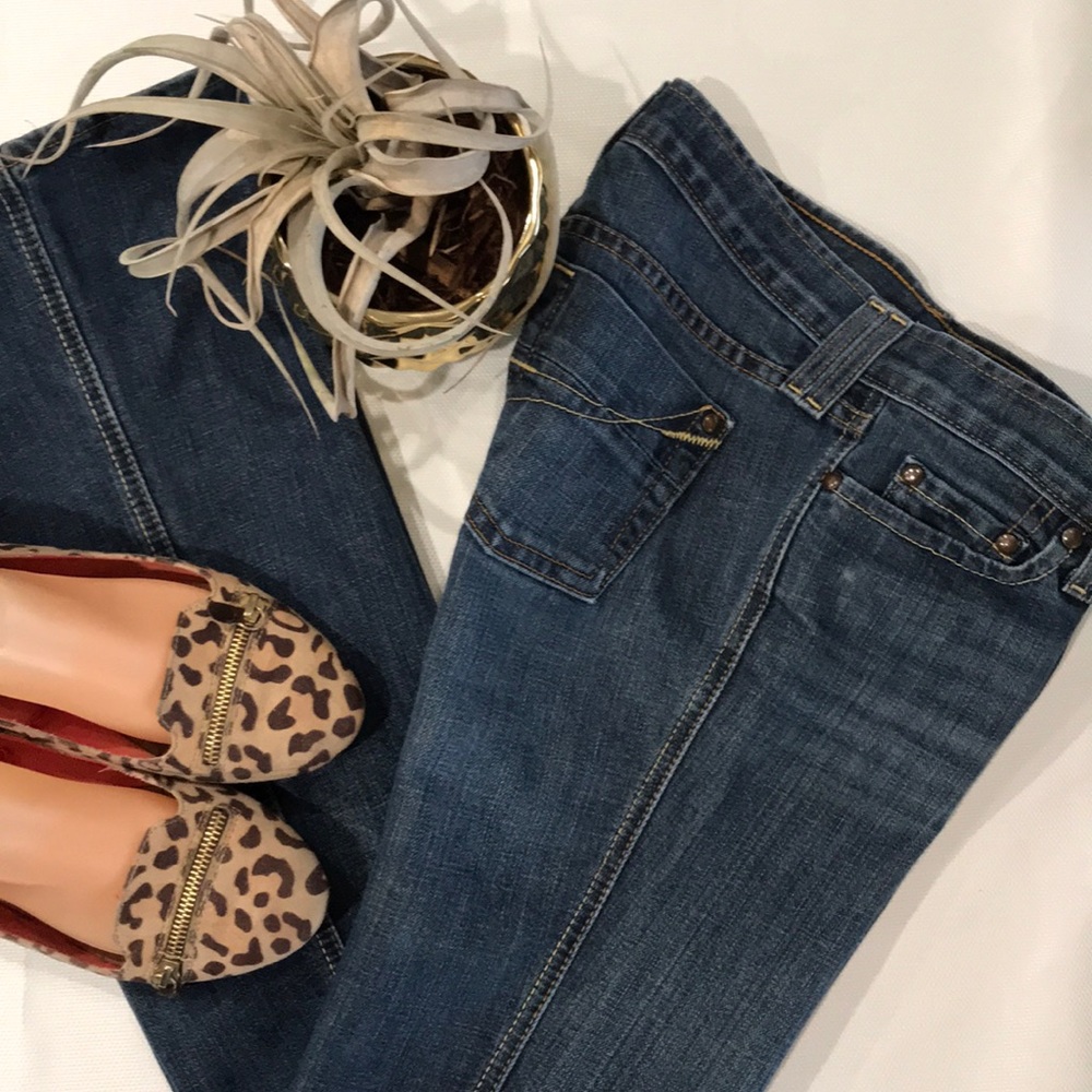 [ G A P ] Ultra Low Rise Boot Cut Jeans